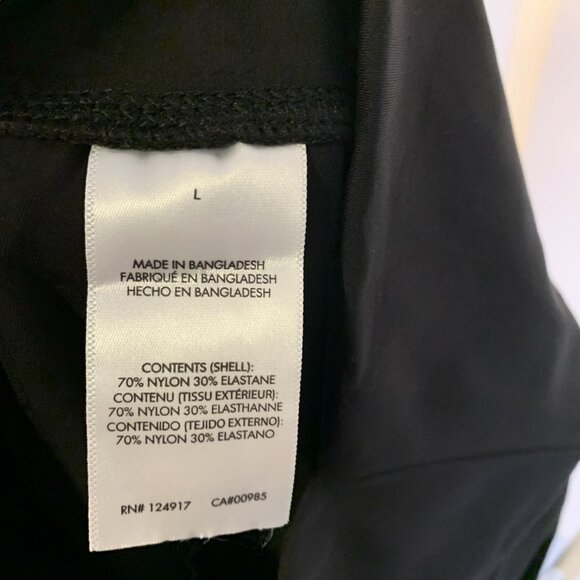 WeWoreWhat Women's High Waist Leggings Size L NEW Black Loungewear Athleisure - Picture 8 of 9